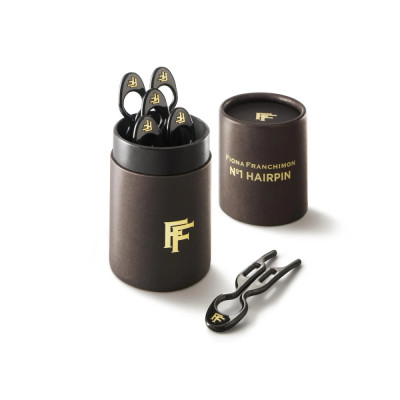 Fiona Franchimon No. 1 Hairpin Black 5 per box Набор из 5-ти шпилек черного цвета в тубусе