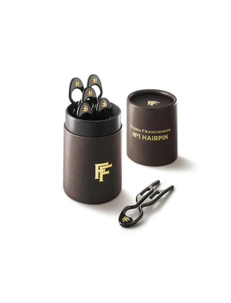 Fiona Franchimon No. 1 Hairpin Black 5 per box Набор из 5-ти шпилек черного цвета в тубусе