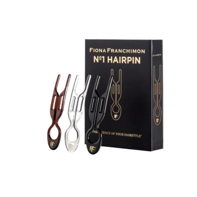 Fiona Franchimon No. 1 Hairpin Combi box Set New York Collection Black, Transparent, Brown Набор шпилек (черный, прозрачный, коричневый)