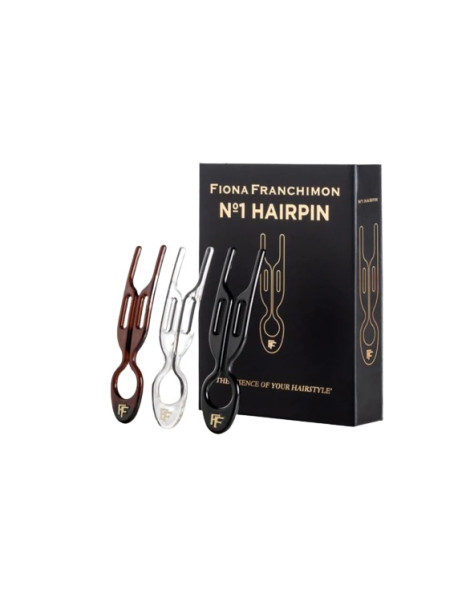 Fiona Franchimon No. 1 Hairpin Combi box Set New York Collection Black, Transparent, Brown Набор шпилек (черный, прозрачный, коричневый)