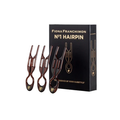 Fiona Franchimon No. 1 Hairpin Brown 3 per box Набор из 3-х шпилек коричневого цвета
