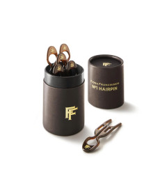 Fiona Franchimon No. 1 Hairpin Brown 5 per box Набор из 5-ти шпилек коричневого цвета в тубусе - Написать отзыв