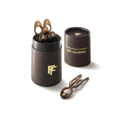 Fiona Franchimon No. 1 Hairpin Brown 5 per box Набор из 5-ти шпилек коричневого цвета в тубусе