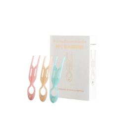 Fiona Franchimon No. 1 Hairpin Combi box Miami Collection Seashell Pink, Soft Beige, Tantalizing Blue Набор шпилек (розовый, бежевый, тиффани) - Написать отзыв
