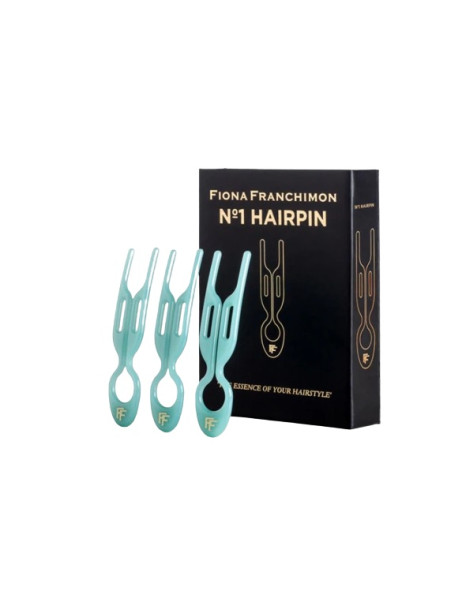 Fiona Franchimon No. 1 Hairpin Tantalizing Blue 3 per box Набор из 3-х шпилек цвета тиффани