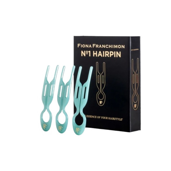 Fiona Franchimon No. 1 Hairpin Tantalizing Blue 3 per box Набор из 3-х шпилек цвета тиффани