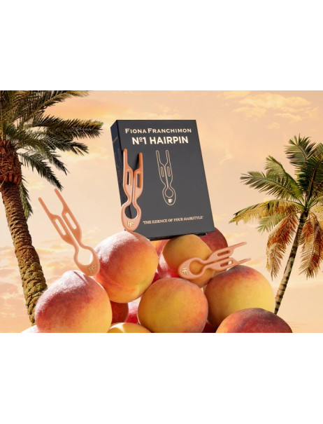 Fiona Franchimon No. 1 Hairpin Peach Fuzz 3 per box Набор из 3-х шпилек персикового цвета