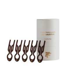 Fiona Franchimon No. 1 Hairpin Petite Brown 5 per box Набор из 5-ти маленьких шпилек коричневого цвета в тубусе - Написать отзыв