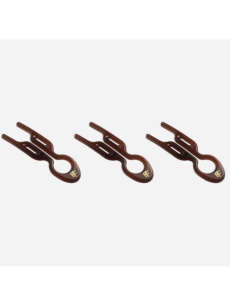 Fiona Franchimon No. 1 Hairpin Petite Brown 5 per box Набор из 5-ти маленьких шпилек коричневого цвета в тубусе