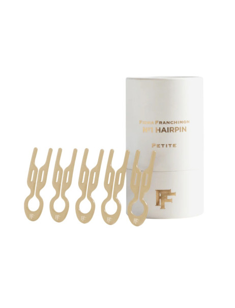 Fiona Franchimon No. 1 Hairpin Petite Champagnized 5 per box Набор из 5-ти маленьких шпилек цвета шампань в тубусе