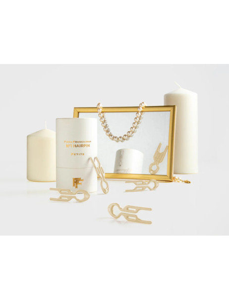 Fiona Franchimon No. 1 Hairpin Petite Champagnized 5 per box Набор из 5-ти маленьких шпилек цвета шампань в тубусе