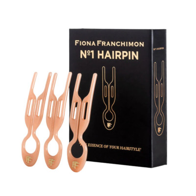 Fiona Franchimon No. 1 Hairpin Rose 3 per box Набір із 3-х шпильок кольору чайна троянда
