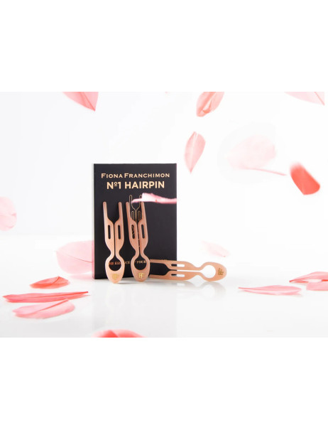 Fiona Franchimon No. 1 Hairpin Rose 3 per box Набор из 3-х шпилек цвета чайная роза