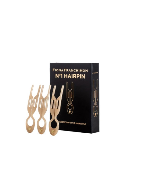 Fiona Franchimon No. 1 Hairpin Soft Beige 3 per box Набор из 3-х шпилек бежевого цвета