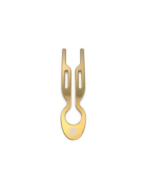 Fiona Franchimon No. 1 Hairpin Steel Yellow Gold Finish Стальная шпилька Желтое золото