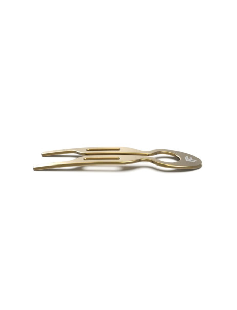 Fiona Franchimon No. 1 Hairpin Steel Yellow Gold Finish Стальная шпилька Желтое золото