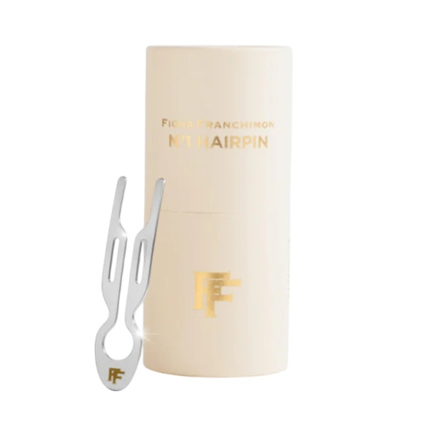 Fiona Franchimon No. 1 Hairpin Steel White Gold Finish Стальная шпилька Белое золото