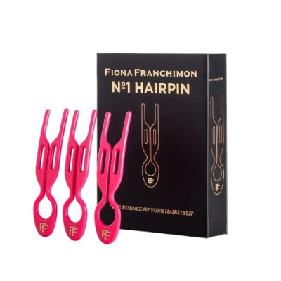 Fiona Franchimon No. 1 Hairpin Strawberry Pink 3 per box Набор из 3-х шпилек ярко-розового цвета