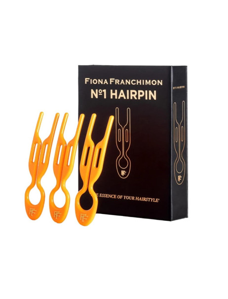 Fiona Franchimon No. 1 Hairpin Tangerine Orange 3 per box Набор из 3-х шпилек оранжевого цвета
