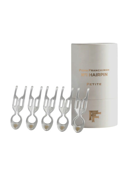Fiona Franchimon No. 1 Hairpin Petite Transparent 5 per box Набор из 5-ти маленьких шпилек прозрачного цвета в тубусе
