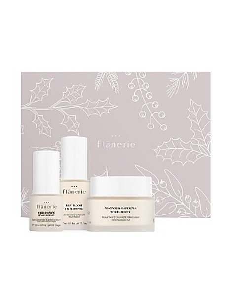 Flanerie 3-step Night Care Routine Christmas Set Рождественский набор “3-этапный ночной уход”