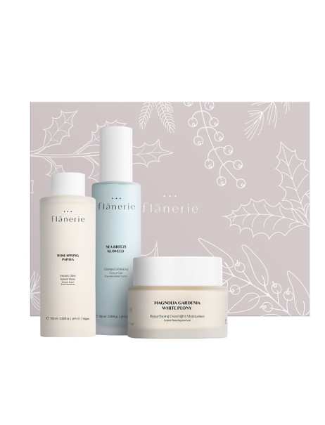 Flanerie Night Spa at Home Routine Christmas Set Рождественский набор “Вечернее спа дома”