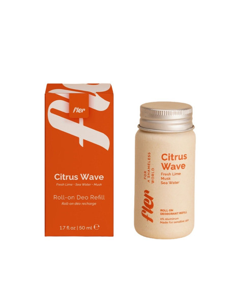 Fler Roll-on Deodorant Citrus Wave Refill Кульковий дезодорант, рефіл