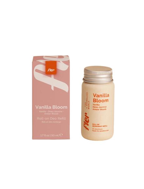 Fler Roll-on Deodorant Vanilla Bloom Refill Кульковий дезодорант, рефіл