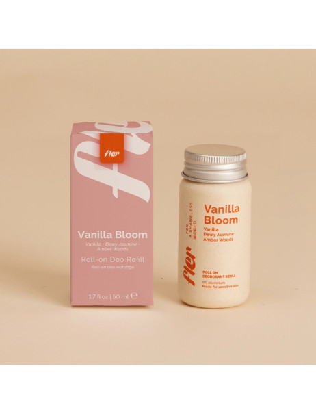 Fler Roll-on Deodorant Vanilla Bloom Refill Кульковий дезодорант, рефіл