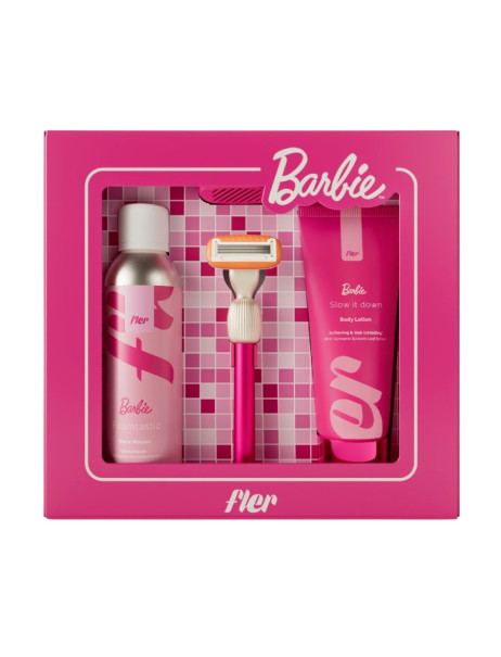 Fler Barbie x Fler That Pink Set Набор средств по уходу за телом