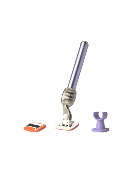 Fler The Razor Starter Set Lilac Delicate and graceful Стартовый набор средств для бритья Сиреневый – Деликатный и утонченный