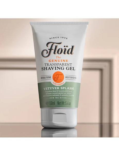 Floid Shaving Gel Vetyver Splash Прозрачный гель для бритья