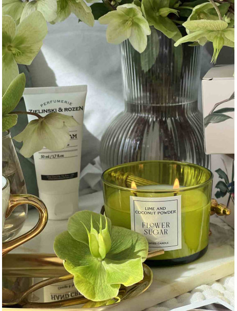 купити аромасвічу Flower Sugar Lime and Coconut Powder