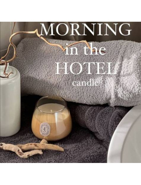 Аромасвеча Flower Sugar Morning in the hotel