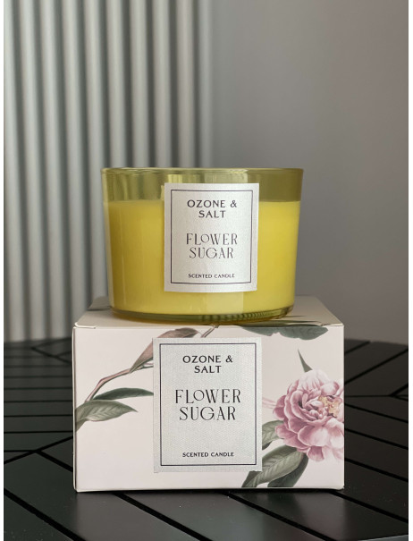 Flower Sugar Ozone and salt Аромасвічка