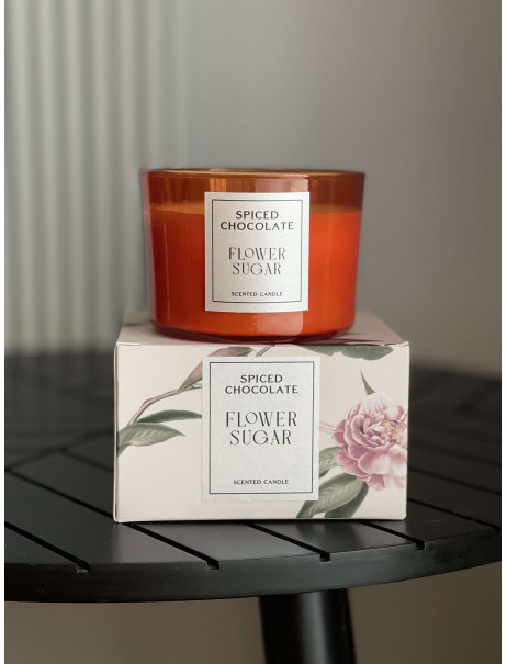 Flower Sugar Spiced chocolate Аромасвічка