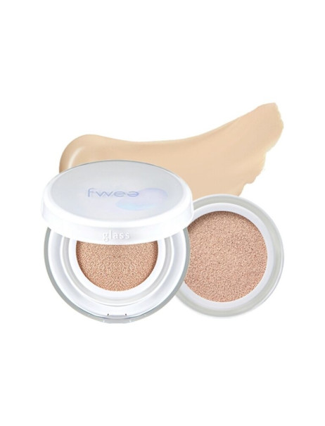 Fwee Cushion Glass SPF50+ PA+++ Сияющий тональный кушон
