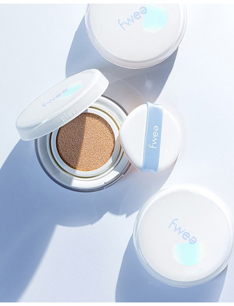 Fwee Cushion Glass SPF50+ PA+++ Сияющий тональный кушон