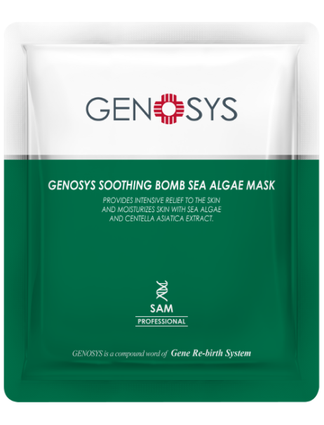 Genosys Soothing Bomb Sea Algae Mask (SAM) Успокаивающая маска с морскими водорослями