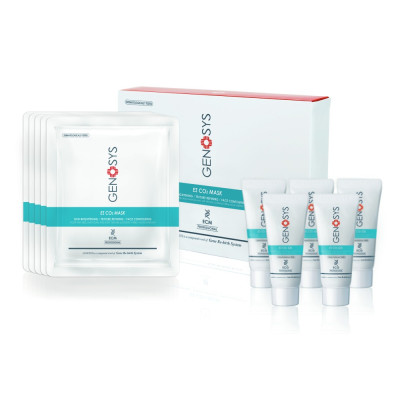 Genosys EZ CO2 MASK Kit "Кисневі" маски для карбоксітерапіі обличчя (набір масок і гель (5 + 5) 