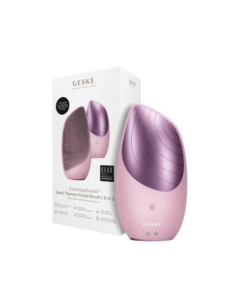 Geske Sonic Thermo Facial Brush Електронна звукова термо щітка для обличчя 6 в 1