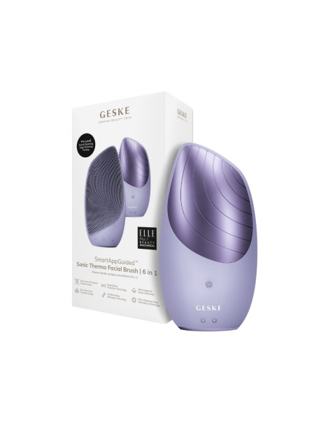 Geske Sonic Thermo Facial Brush Електронна звукова термо щітка для обличчя 6 в 1