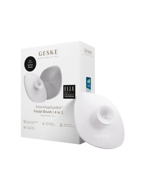 Geske Facial Brush 4 в 1 Щітка для обличчя з тримачем