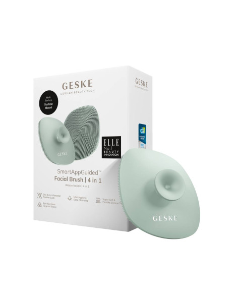 Geske Facial Brush 4 в 1 Щітка для обличчя з тримачем