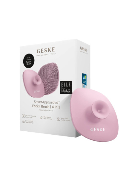 Geske Facial Brush 4 в 1 Щітка для обличчя з тримачем