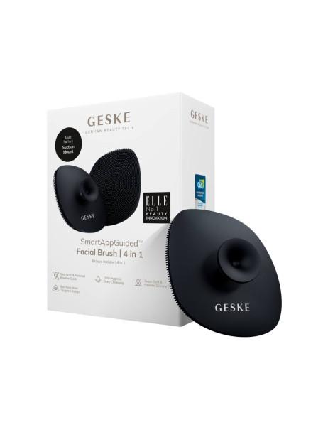 Geske Facial Brush 4 в 1 Щітка для обличчя з тримачем