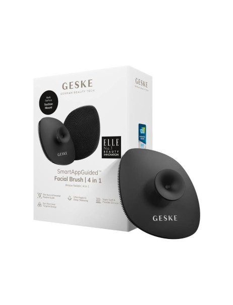 Geske Facial Brush 4 в 1 Щітка для обличчя з тримачем