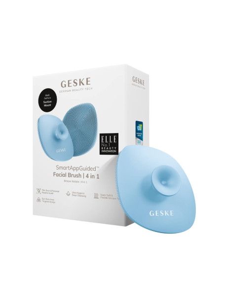 Geske Facial Brush 4 в 1 Щітка для обличчя з тримачем