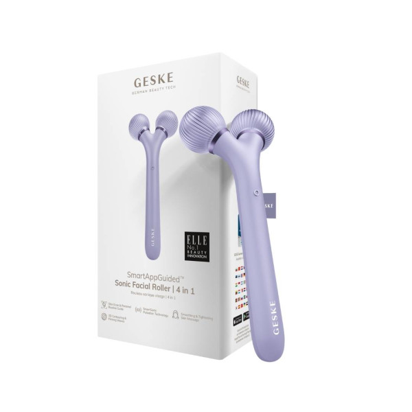 Geske Sonic Facial Roller Електронний звуковий ролик для обличчя 4 в 1