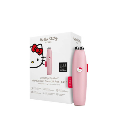 Geske Hello Kitty MicroCurrent Face-Lift Pen Микротоковая ручка для подтяжки лица 6 в 1
